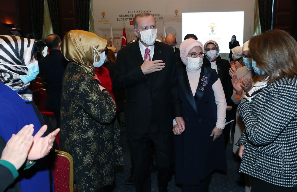 Erdoğan marks anniversary of women's suffrage