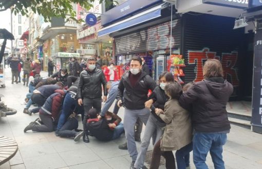 HDP’nin açıklamasına polis müdahalesi