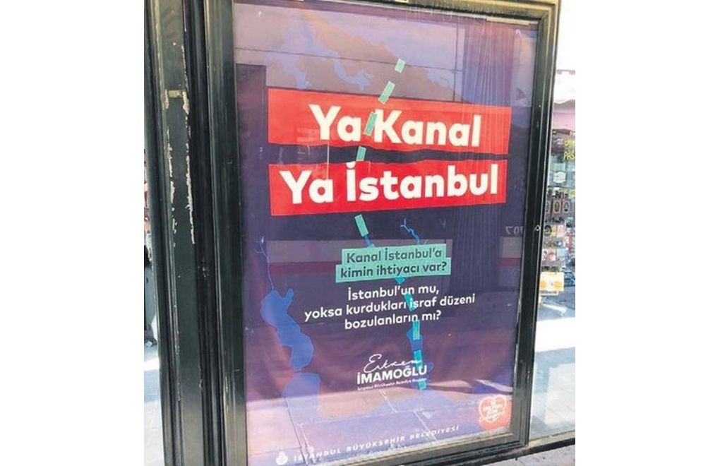 Bakanlık: Kanal İstanbul afişlerini soruşturmaya gerek yok