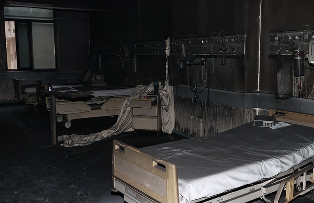 Antep'te hastane yangınında ölenlerin sayısı 12'ye yükseldi