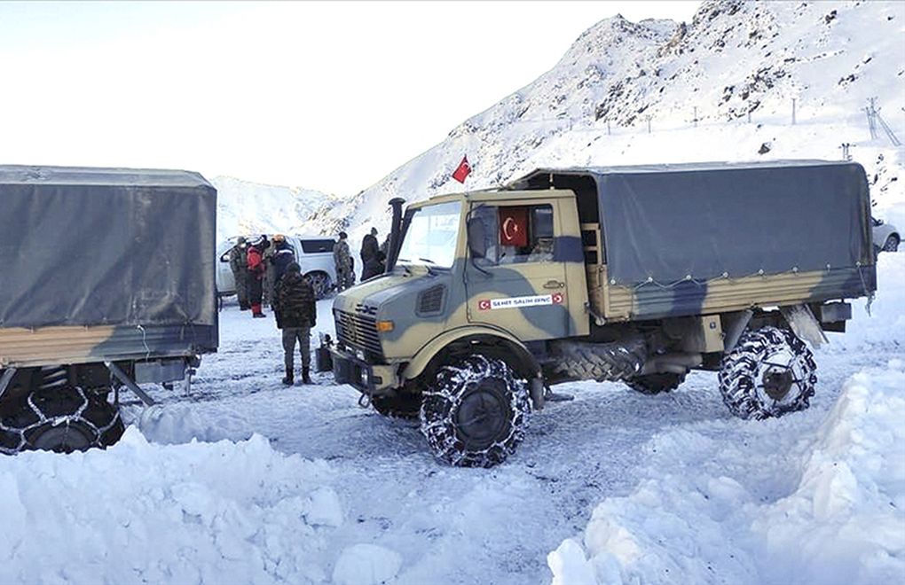 Avalanche in Hakkari: Death toll rises to two