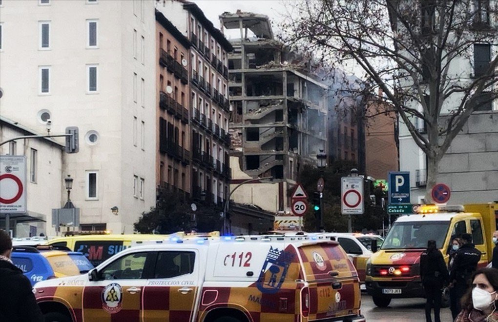Madrid'de patlama: Çok sayıda yaralı var