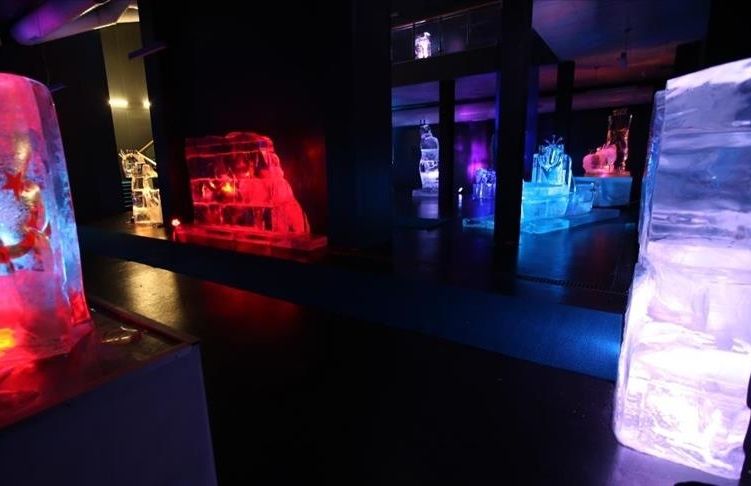 New works exhibited in Erzurum ice museum