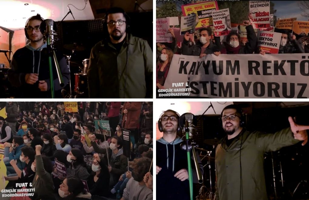 ‘One man's stronghold will come down… Stand up, Boğaziçi…’