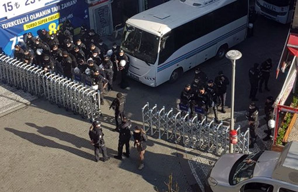 Kadıköy’de “Birleşik Mücadele Güçleri” açıklamasına müdahale