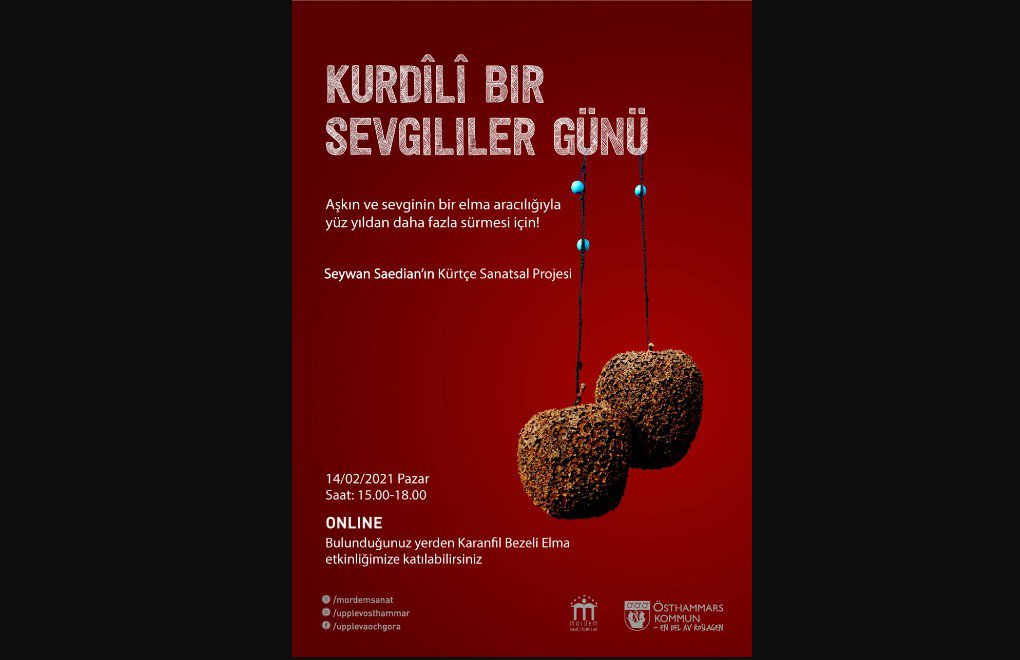 “Kurdîlî Bir Sevgililer Günü” etkinliği: Karanfil Bezeli Elma 