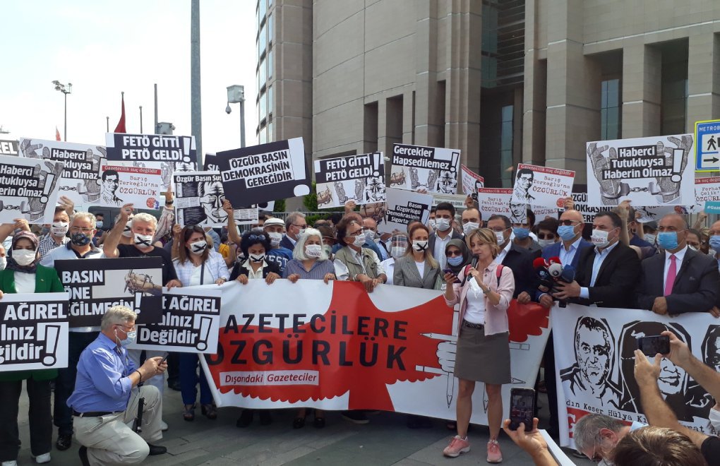 M4D Raporu: Türkiye'de her altı gazeteciden biri yargılanıyor