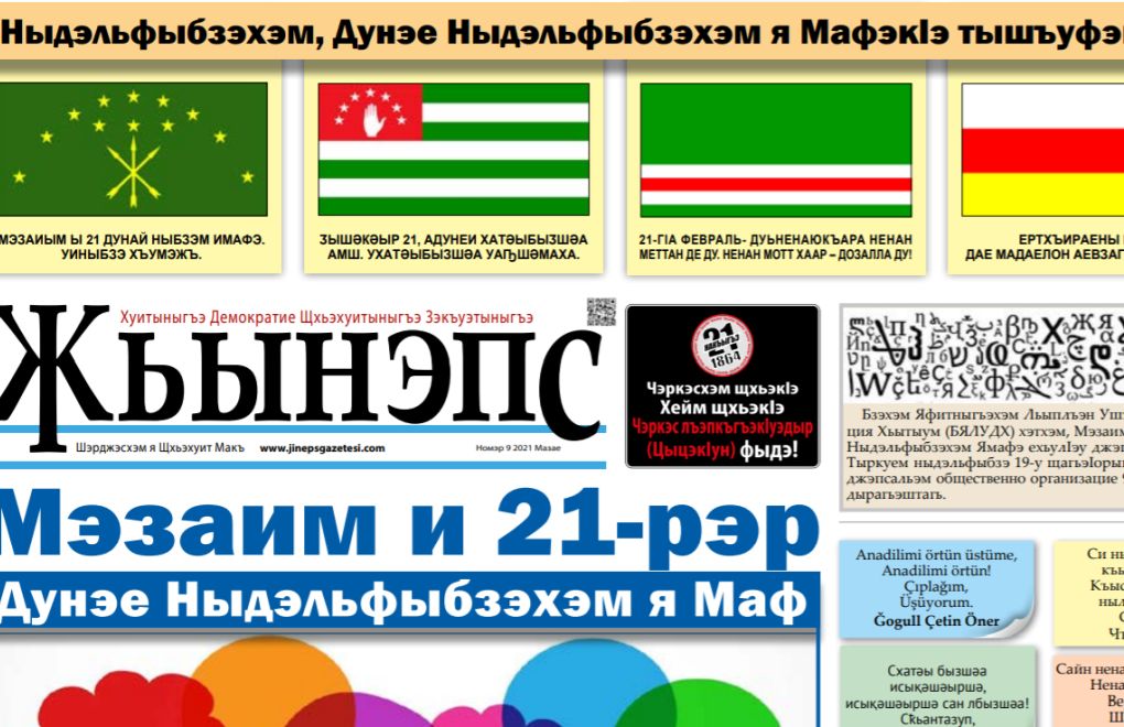Jıneps'ten dört dilde gazete