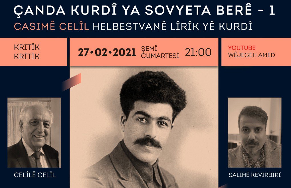 Bernameya "Çanda Kurdî ya Li Sovyeta Berê" bi Casimê Celîlî wê destpê bike 