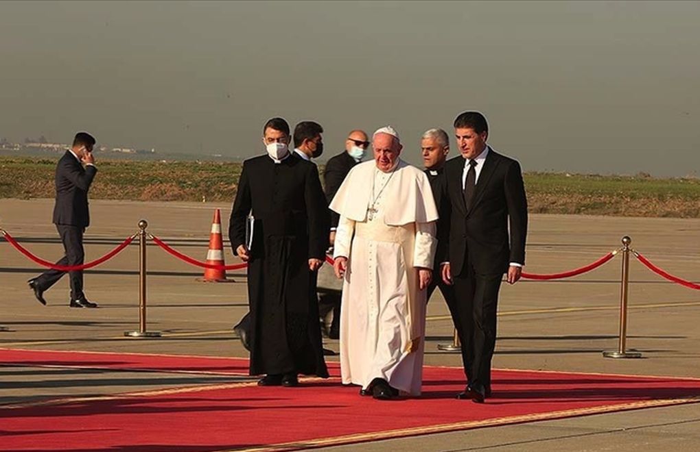 Papa, Irak Kürdistan Bölgesel Yönetimini ziyaret etti 