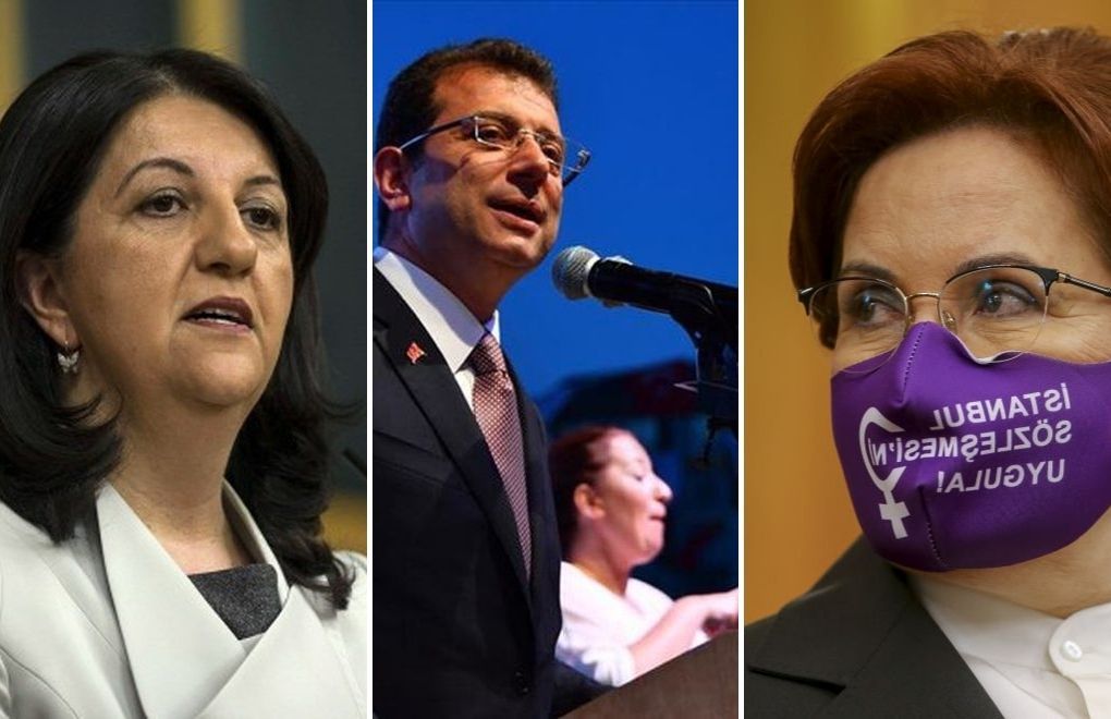 Women's Day messages from İmamoğlu, Demirtaş