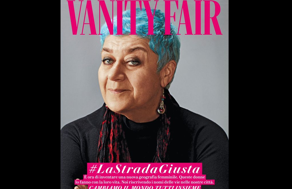 Oyuncu Serra Yılmaz Vanity Fair İtalya'nın kapağında