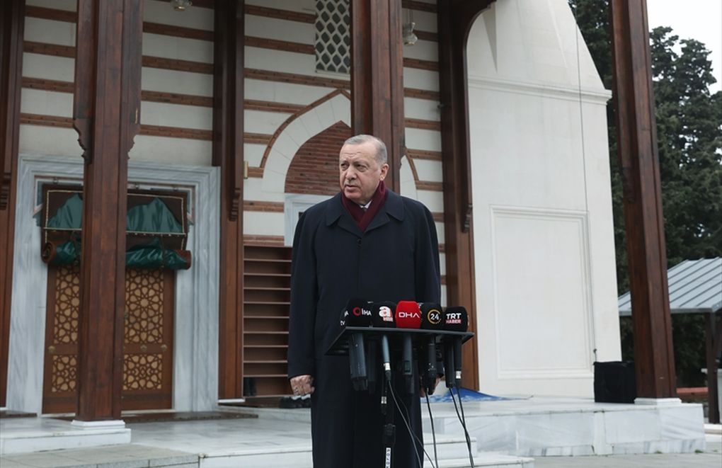 Erdoğan: 2023 Türkiye'de dönüşüm süreci olacak
