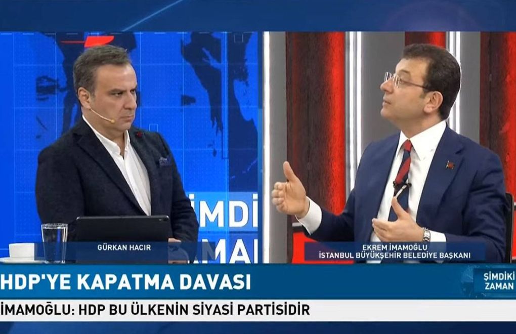 İmamoğlu: "HDP bu ülkenin siyasi partisidir"