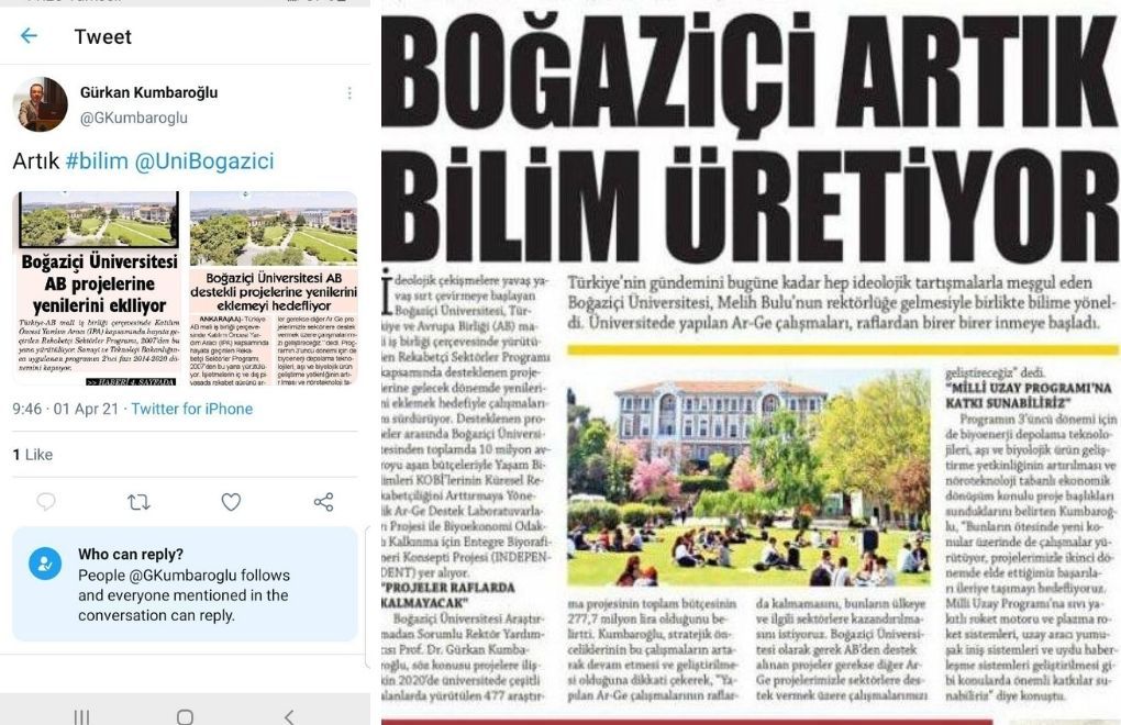 Vice rector shares old projects: ‘Boğaziçi is now doing science’