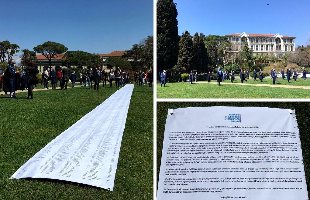 Boğaziçi alumni call on Melih Bulu to resign with 5 thousand signatures