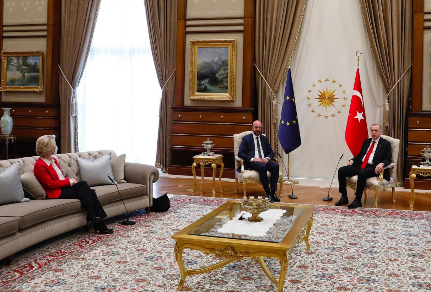 EU responsible for 'sofagate,' says Turkey's foreign minister