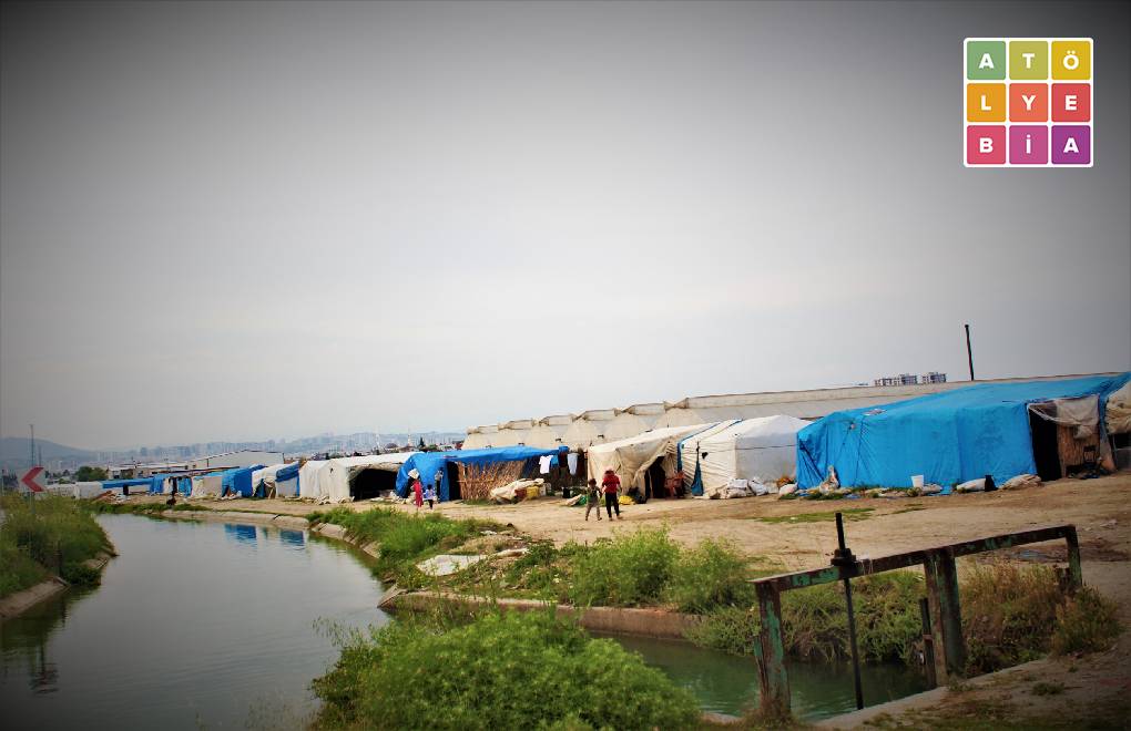 Suriyeli tarım işçilerinin çadırda geçen hayatları