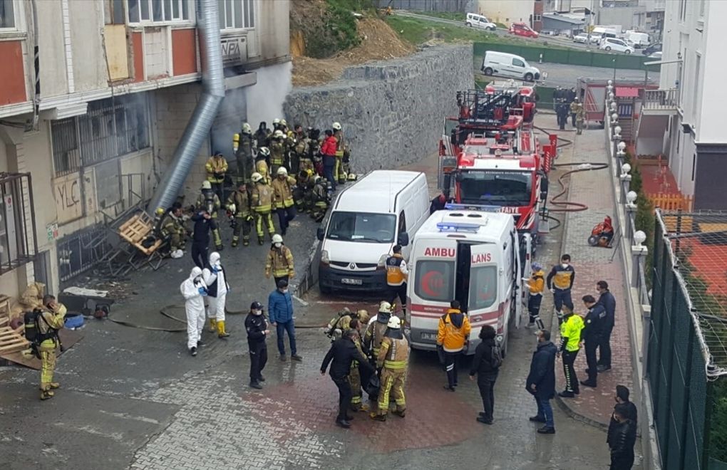 Hırdavat deposunda yangın: Dört işçi yaşamını yitirdi