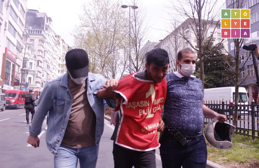 Taksim'de gözaltına alınanların sayısı 200'ü aştı