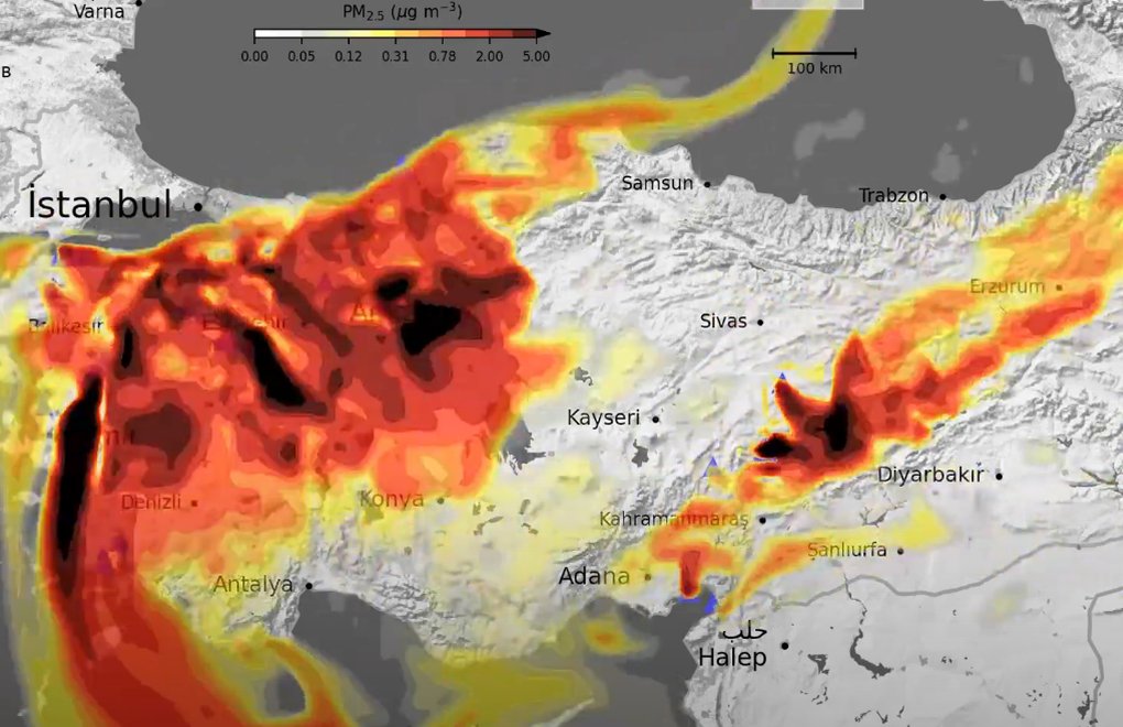Greenpeace: Particulate matter emitted by coal-fired plants spread across Turkey