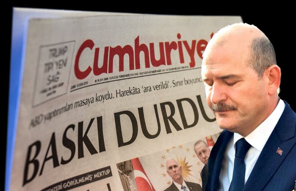 Cumhuriyet newspaper responds to interior minister's threats