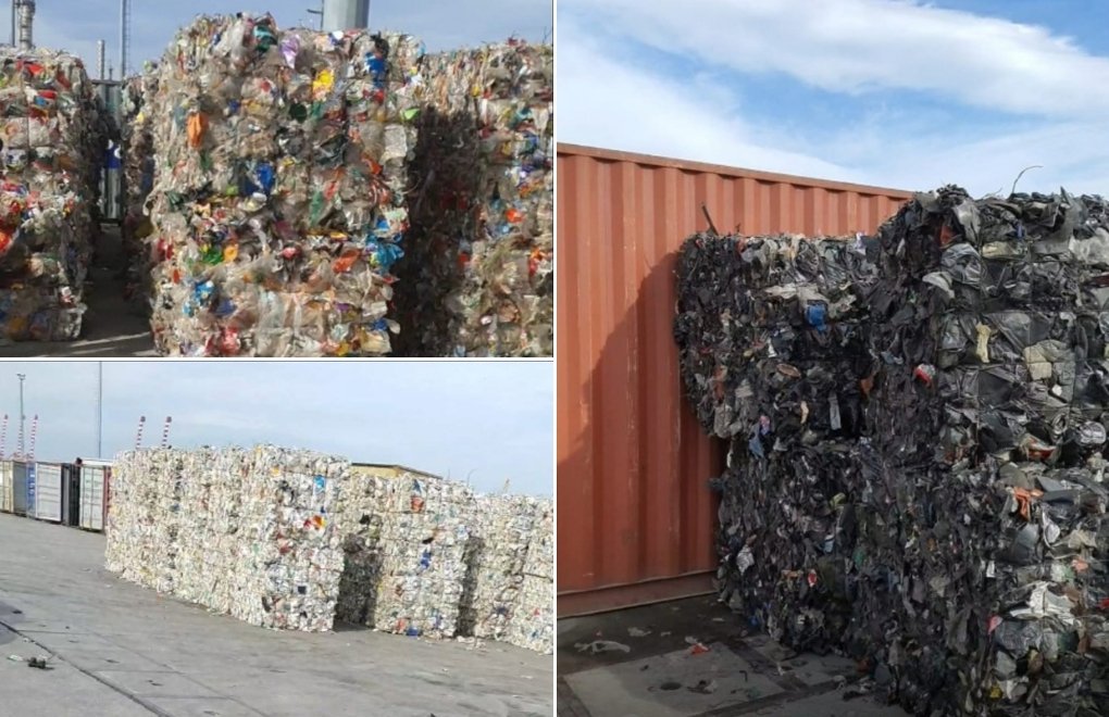 "10 bin ton çöp aylardır Türkiye limanlarında bekliyor"