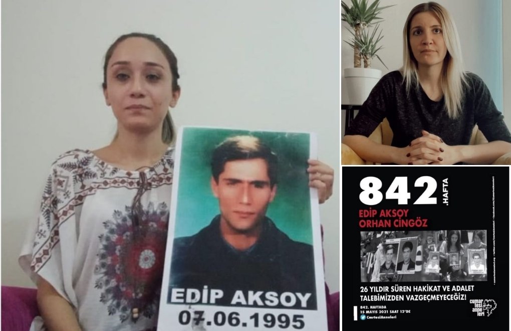 “Edip Aksoy ve Orhan Cingöz için adalet istiyoruz”