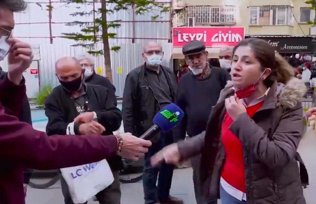 Sokak röportajında iktidarı eleştiren Avcı'ya gözaltı