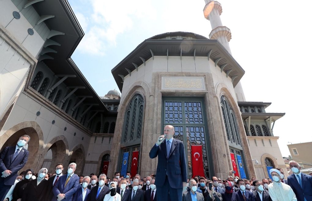 Taksim Camii'ni "ibadete açan" Erdoğan: 150 yıllık hayal