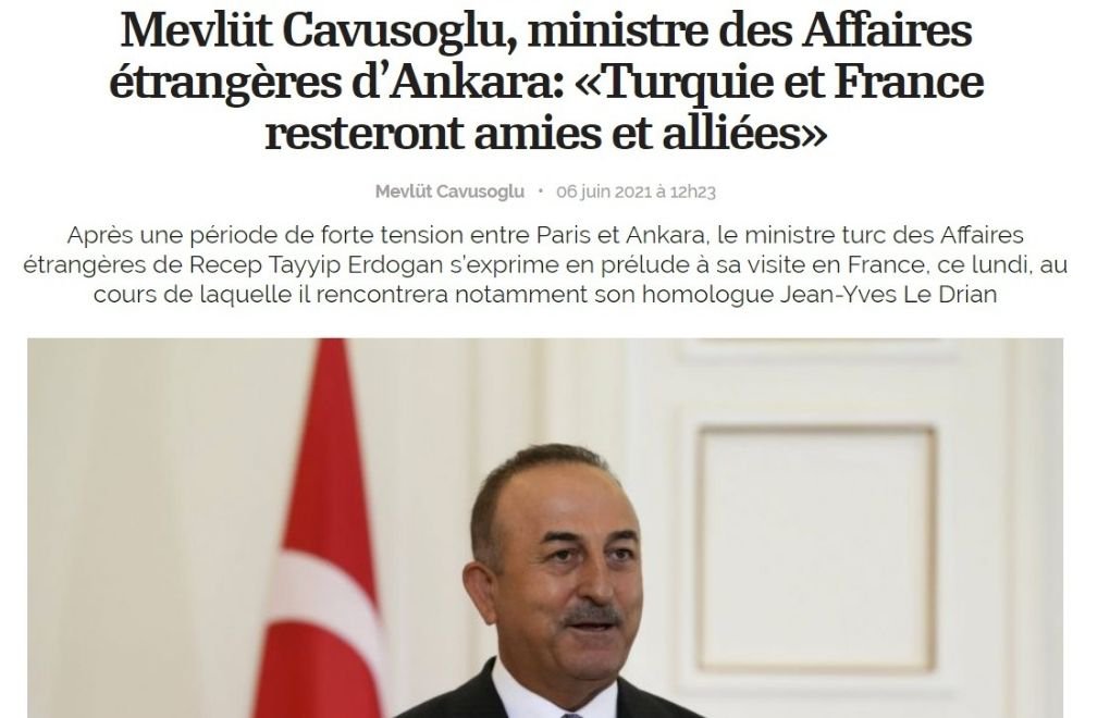Turkey-France relations 'unusually tense,' says Foreign Minister Çavuşoğlu