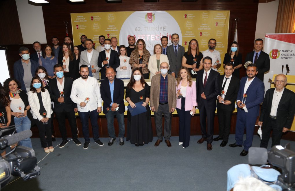 TGC'nin Türkiye Gazetecilik Başarı Ödülleri sahiplerini buldu