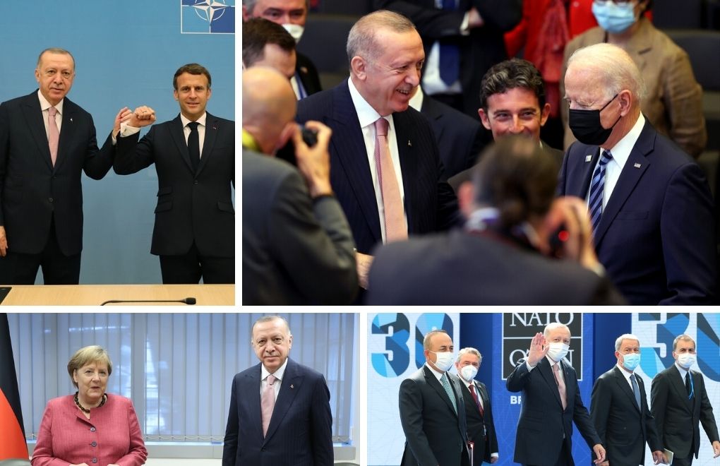 Erdoğan Macron, Johnson, Merkel ve Miçotakis ile görüştü