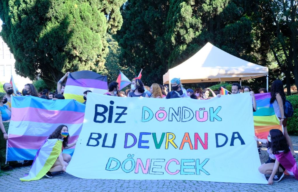 Pride March at Boğaziçi University: 'Get used to it, we are not going anywhere'
