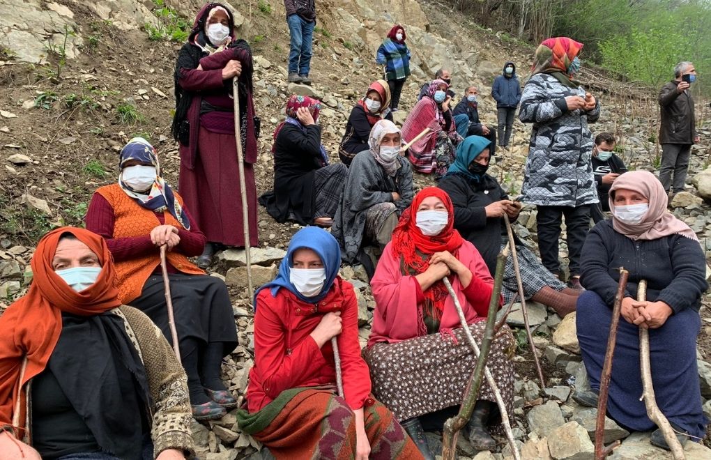 Resistance against stone quarry: One person detained in İkizdere