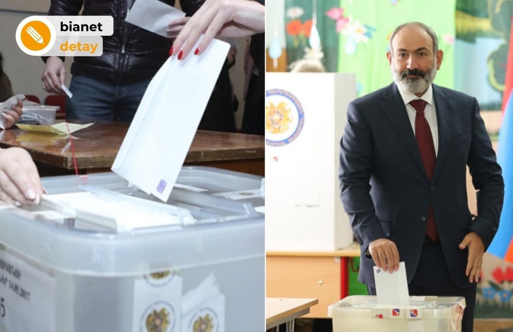 Ermenistan halkı tekrar Paşinyan'ı seçti