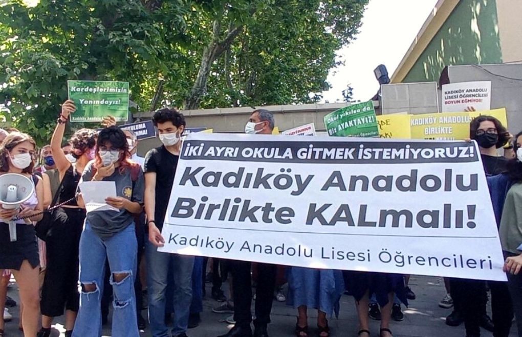 Kadıköy Anadolu Lisesi yıkılıyor | Öğrenciler: Birlikte güçlüyüz