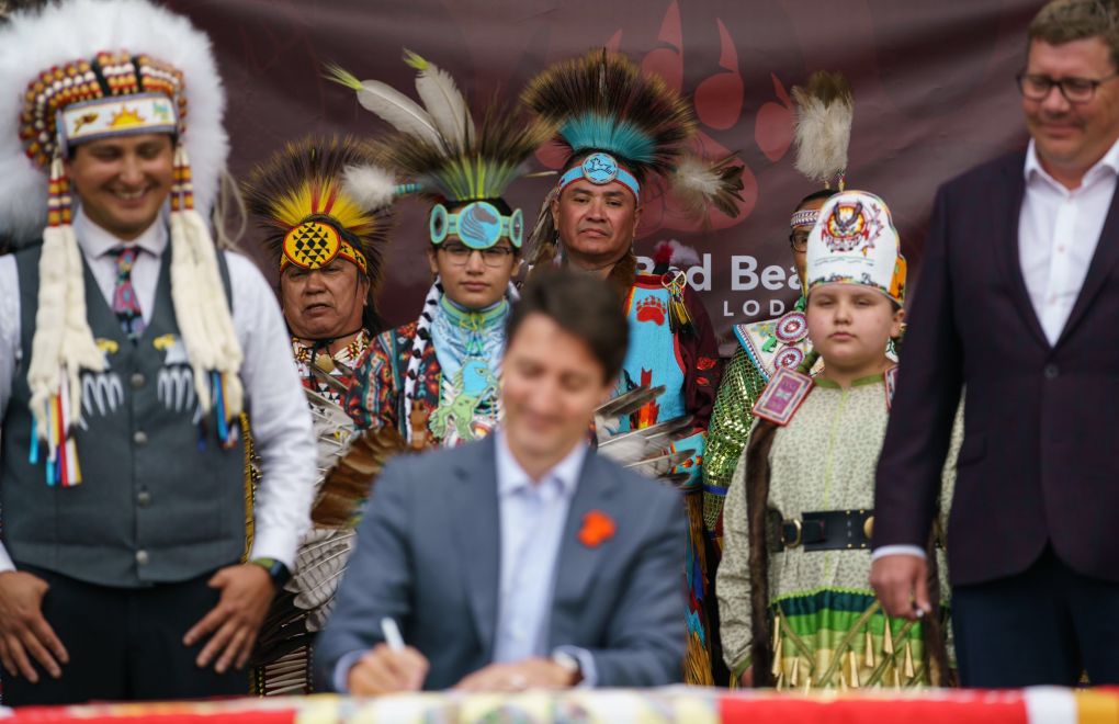 Kanada 'çocuk refahı' için yerli topluma yetki veren anlaşma imzaladı 