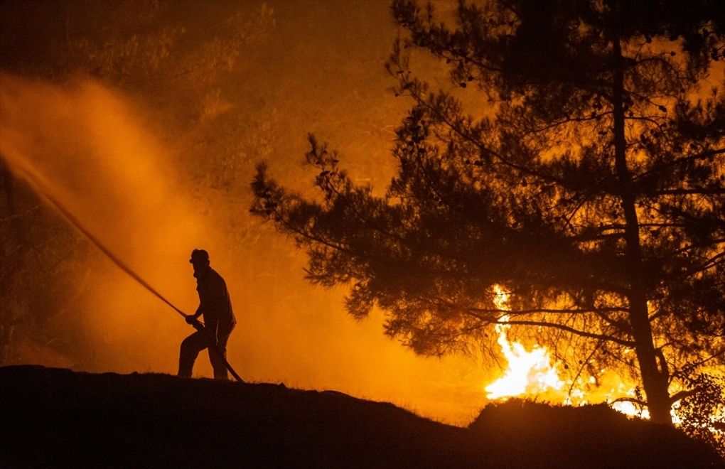 Mersin ve Hatay'da orman yangını | "4 kişi gözaltında"