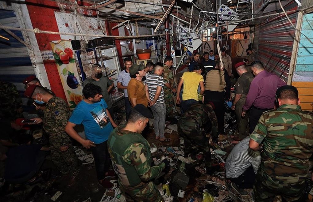 Bağdat'ta halk pazarında patlama: 22 ölü
