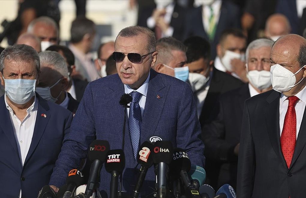 Erdoğan insists only solution for Cyprus is a two-state deal 