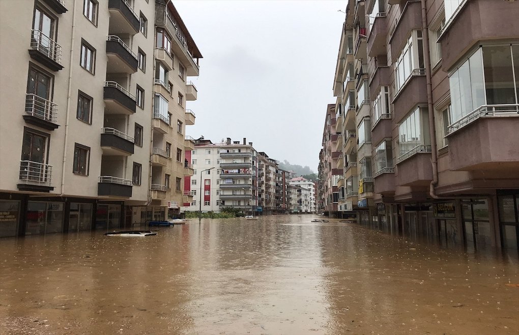 Flood and landslide hit Turkey’s Black Sea region again