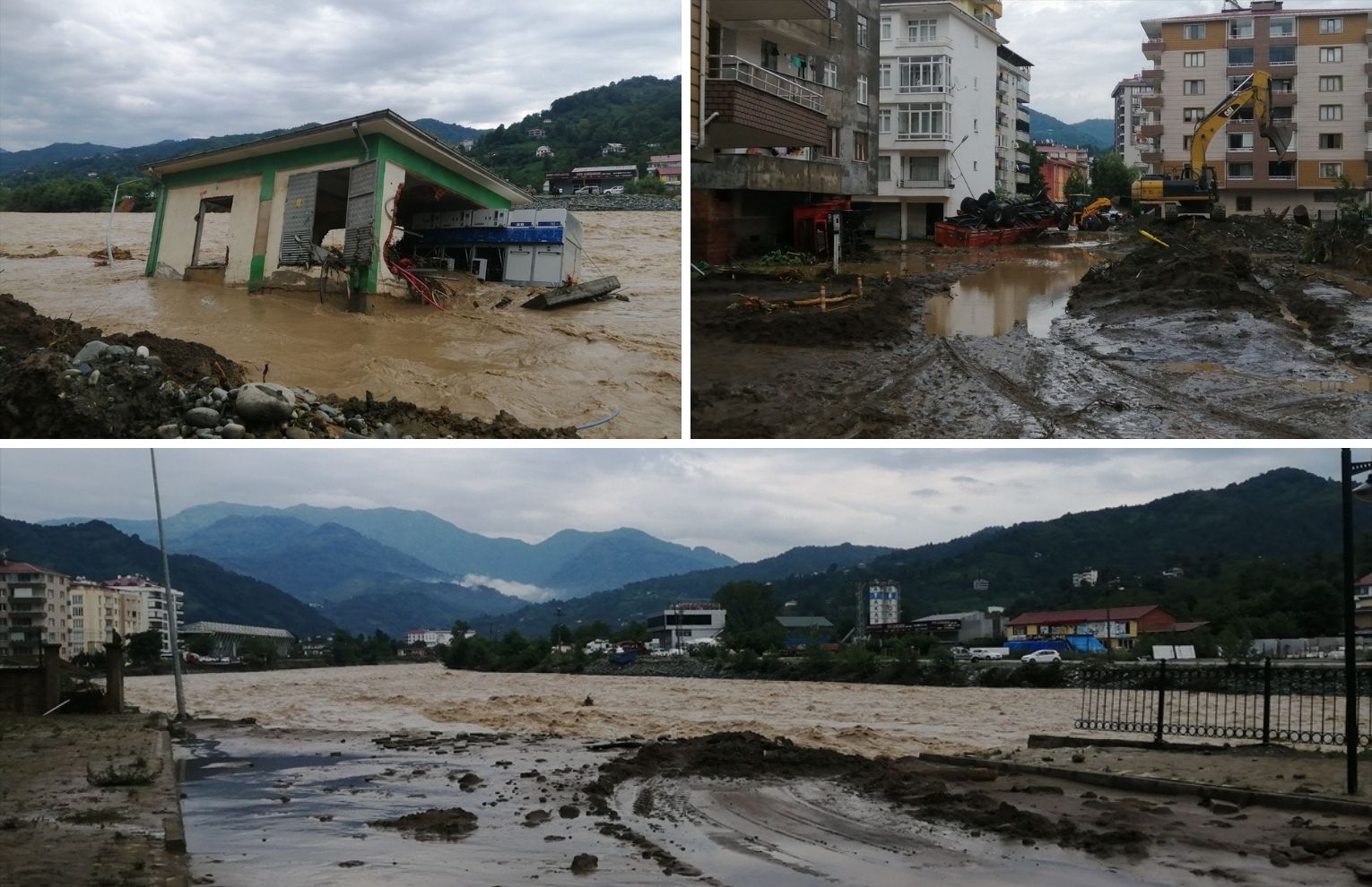 Flood in Artvin province: 200 people evacuated