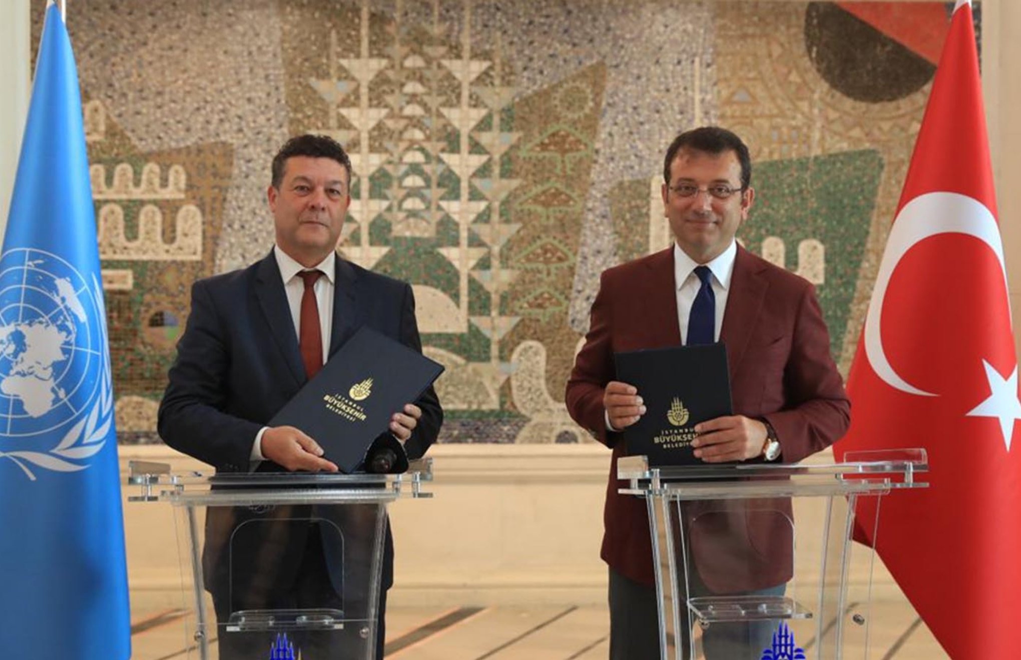 İstanbul Municipality, UNHCR sign agreement on refugees
