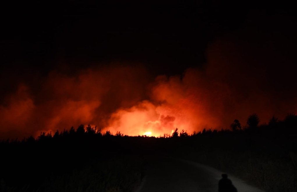 Adana'da yangın: 5 köy boşaltıldı