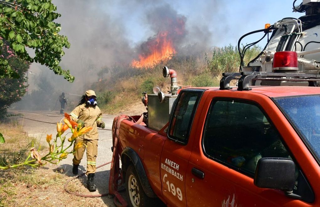 Yunanistan'da orman yangınları: 58 noktada yangın çıktı