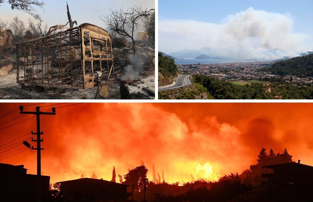 A week of crises in Turkey: Raging wildfires, a massacre and 'execution lists'