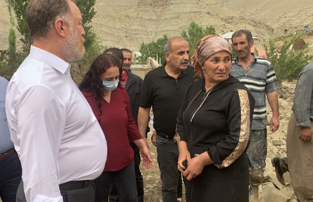 HDP in flood-hit Van province: Başkale must be declared a disaster area