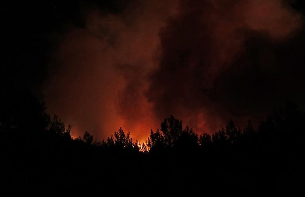 Forest fires raging across Turkey for 10 days: 13 fires continue in 6 cities