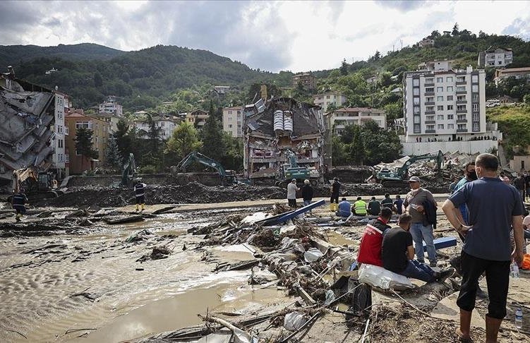 Floods in Black Sea region: Death toll rises to 57, hundreds still missing